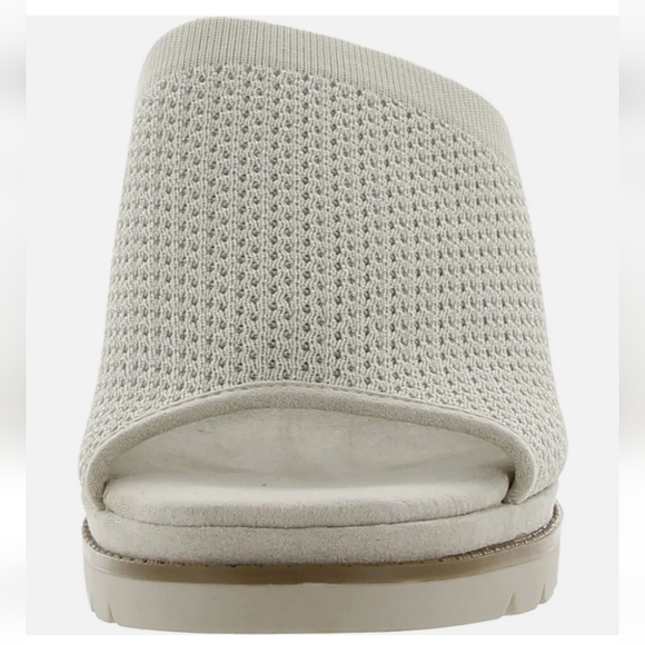 Anne Klein Hannah Slide Mules Beige 6 - Picture 3 of 7